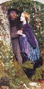 Arthur Hughes The Long Engagement oil painting artist